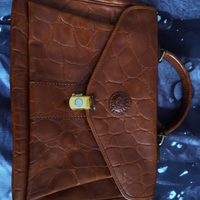 Borsa in pelle "I Santi"