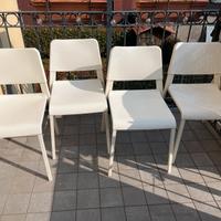 Sedie bianche Ikea