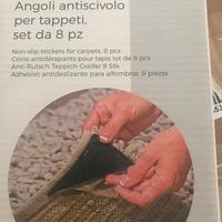 Angoli antiscivolo per tappeti