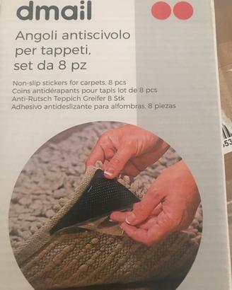 Angoli antiscivolo per tappeti