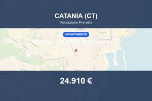 Immobile in asta di 45 m² a Catania