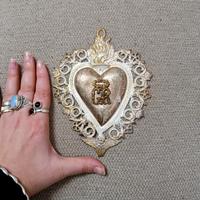 Antico Grande Cuore Sacro ex Voto 