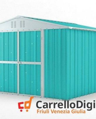 Box struttura lamiera Acciaio 327x307 azzurro