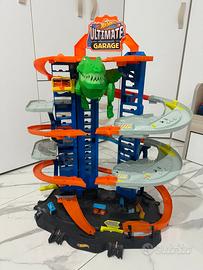 Pista hot wheels t-rex ultimate garage