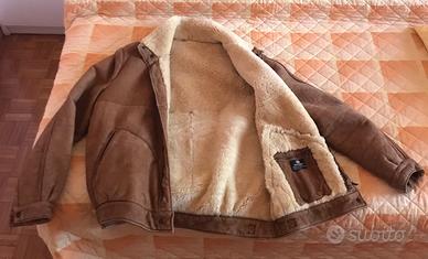 Giubbotto vintage uomo in vero montone