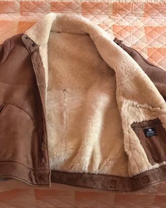 Giubbotto vintage uomo in vero montone