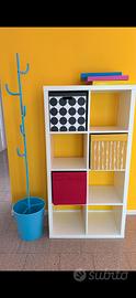 Attaccapanni e portaombrelli azzurro Ikea