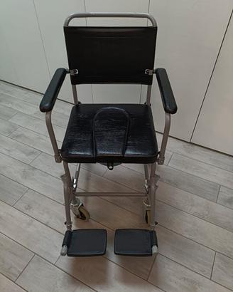 Sedia a Rotelle WC per disabili
