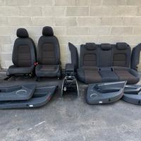 Sedili Audi A4 Allroad SW 2012 grigio scuro/rosso