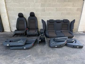 Sedili Audi A4 Allroad SW 2012 grigio scuro/rosso