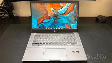 HP Chromebook 14" – 8 GB RAM – Ryzen 3, SSD 128 GB