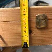 Scatola di legno vintage