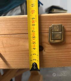 Scatola di legno vintage