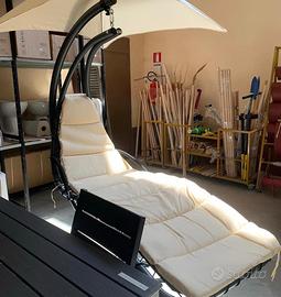 Lettino a Dondolo Leaf