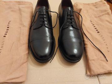Scarpe eleganti uomo Fratelli Rossetti nere