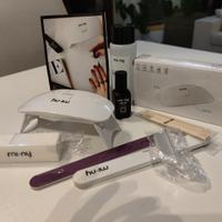 Kit unghie con lampada UV