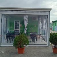 Tettoia 5x4 m con tende