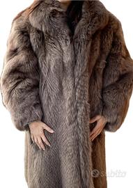 stilosa pelliccia di volpe nuova