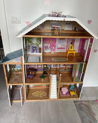 Casa bambole legno