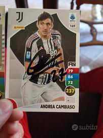 figurina Andrea cambiaso firmata 