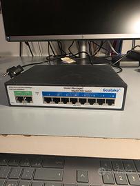 Goalake Gigabit Switch Poe a 8 Porte