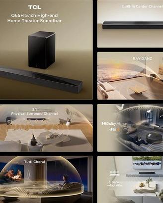 TCL Q65H Soundbar 5.1 Dolby Atmos