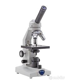 Microscopio Biologico Didattico Optika M-100F LED