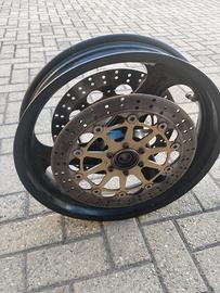 cerchi e dischi ducati Monster 