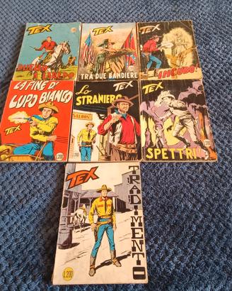  fumetti Tex Willer in buone condizioni,