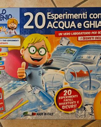 Gioco: 20 esperimenti con acqua e ghiaccio