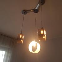 Lampadario moderno anelli Ideal lux