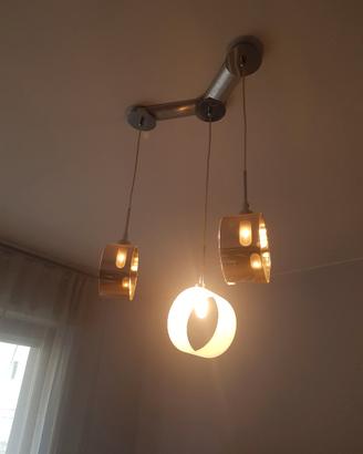 Lampadario moderno anelli Ideal lux