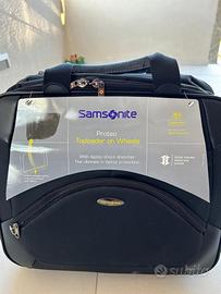 Borsa Samsonite Proteo Toploader con ruote NUOVA