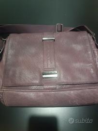 borsa a tracolla Piquadro colore prugna 