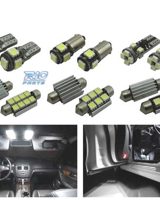 KIT 15 LAMPADE LED INTERNE MERCEDES GLA CLASSE X15