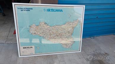 cartina geografica Sicilia 