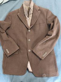 Giacca Boggi Milano Taglia 52 - Marrone con Gilet 