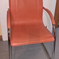sedie arancioni nuove