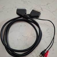 Cavo connettore SCART + RCA 