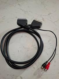 Cavo connettore SCART + RCA 