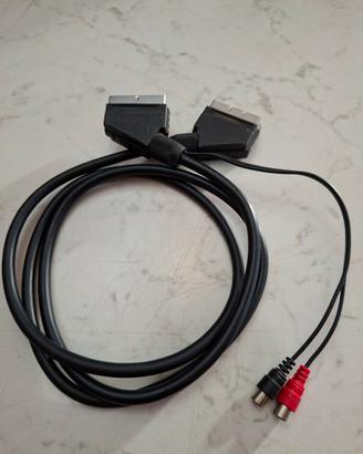 Cavo connettore SCART + RCA 