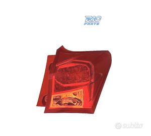 FANALE DX TOYOTA AURIS 5P 13-15 AMBRA ROSSO LED