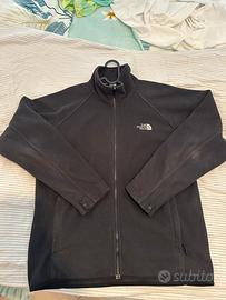 Pile nero The North Face originale da uomo