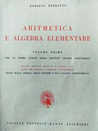 Aritmetica e algebra elementare - vol. 1