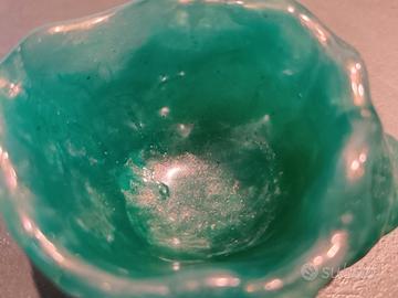 portaoggetti in resina epossidica 