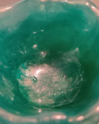 portaoggetti in resina epossidica 
