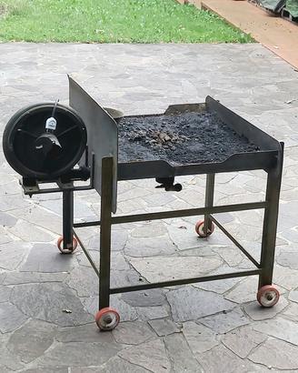 Fucina con Ventola a motore