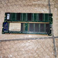 Coppia Ram 128Mb Pc 133