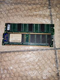 Coppia Ram 128Mb Pc 133