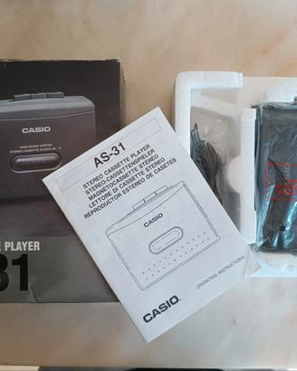 Casio AS-31 lettore portatile MC (walkman)